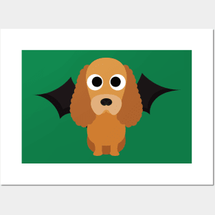 Cocker Spaniel Halloween Fancy Dress Costume Posters and Art